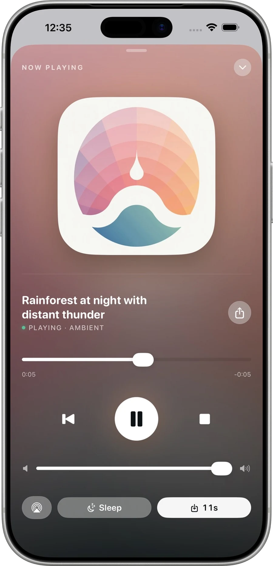 akous — App Store screen in an iPhone mockup, 1 of 2