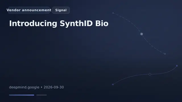 Introducing SynthID Bio