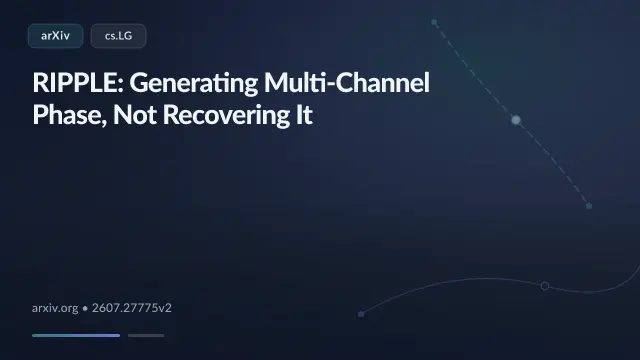 RIPPLE: Generating Multi-Channel Phase, Not Recovering It