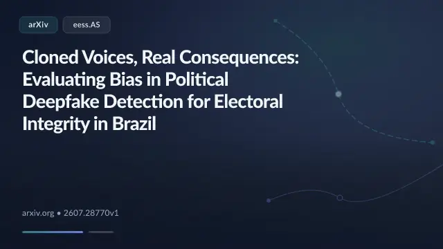 Cloned Voices, Real Consequences: Evaluating Bias in Political Deepfake Detection for Electoral Integrity in Brazil