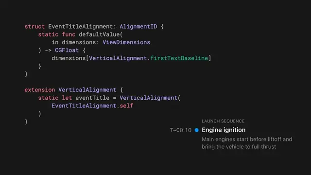 Alignment guides are a powerful but often underused part of SwiftUI's layout system. They let us describe relationships between views using meaningful points in their content, without frame measurements or fixed offsets.