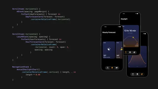 As we prepare our apps for resizing in iOS 27, it’s a good time to take a closer look at SwiftUI’s adaptive layout tools and the specific problems they solve. My new post focuses on containerRelativeFrame() and the sizin