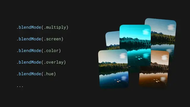 Explore every SwiftUI blend mode through focused visuals and practical use cases, and learn how to control which views participate in each operation: nilcoalescing.com/blog/BlendMo...
#iOSDev #SwiftUI