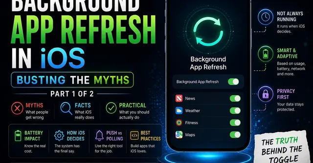 Background App Refresh in iOS: Busting the Myths (Part 1)