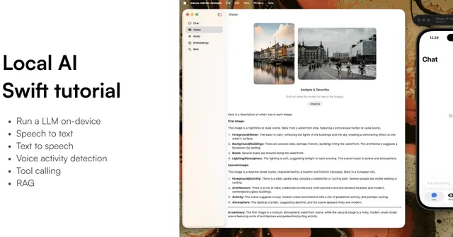 On-Device AI for iOS & macOS