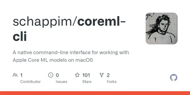 coreml-cli – A native command-line interface for working with Apple Core ML models on macOS