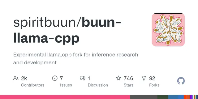 buun-llama-cpp – Experimental llama.cpp fork for inference research and development