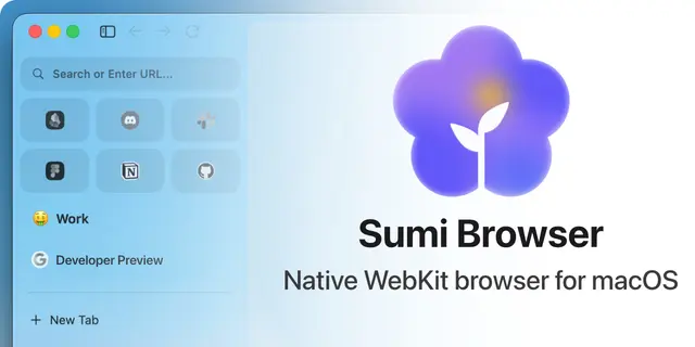 sumi-webkit – Sumi — WebKit browser for macOS (Alpha)