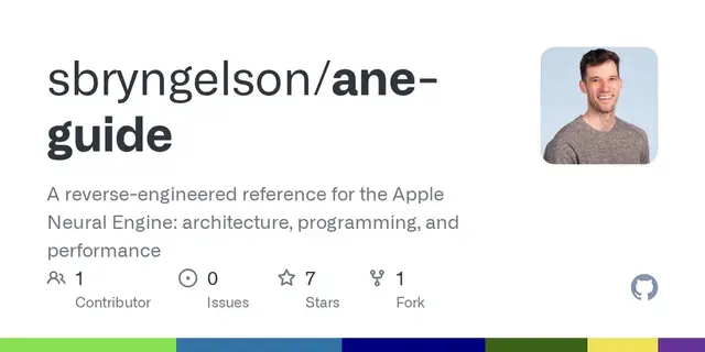 ane-guide – A reference manual for the Apple Neural Engine