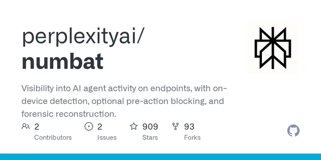 numbat – Visibility into AI agent activity on endpoints, with on-device detection, optional pre-action blocking, and forensic rec