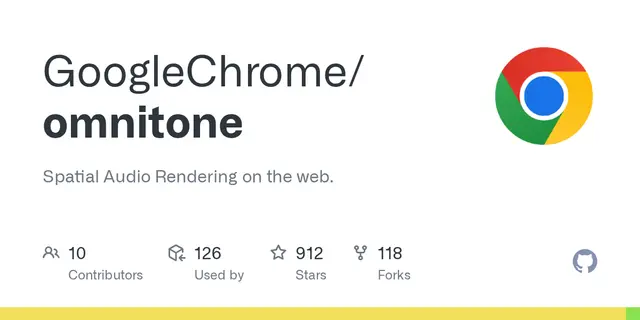 omnitone – Spatial Audio Rendering on the web.