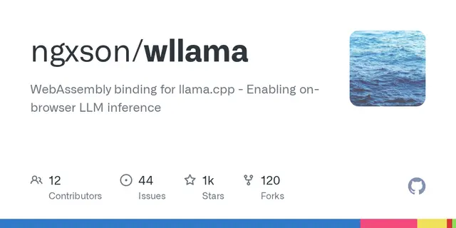 wllama – WebAssembly binding for llama.cpp - Enabling on-browser LLM inference