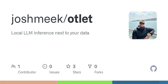 Otlet – Local LLM inference "inside" Postgres