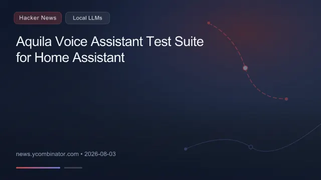 Aquila Voice Assistant Test Suite for Home Assistant