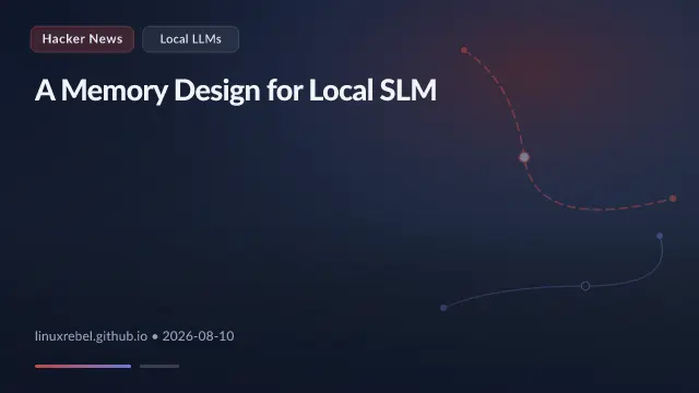 A Memory Design for Local SLM