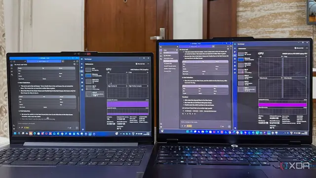 I ran the same local LLM on an RTX 5070 laptop and one with an iGPU