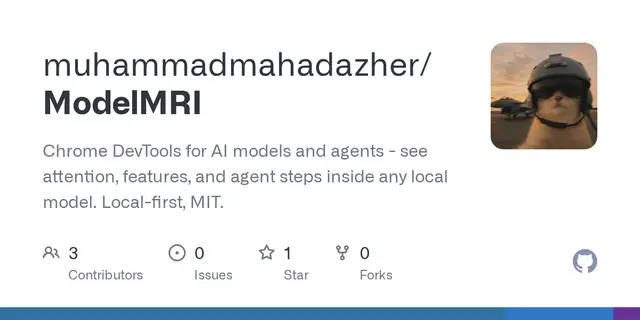 ModelMRI – see inside a local LLM, VLM or robot policy while it runs