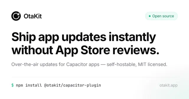 Ship app updates without App Store reviews