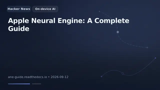Apple Neural Engine: A Complete Guide