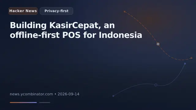 Building KasirCepat, an offline-first POS for Indonesia