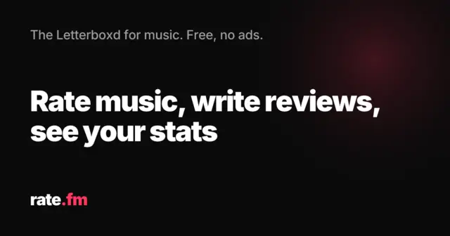 Rate.fm – Letterboxd for Music, on iPhone and the Web