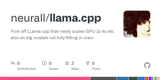 Llama.cpp fork with 2-4x multiGPU speed for MoE models bigger than VRAM