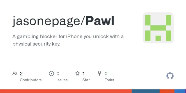 Pawl – iOS gambling blocker you unlock with a physical Security Key
