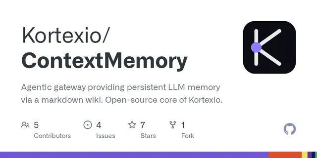 ContextMemory – Markdown memory for your llama.cpp/vLLM server