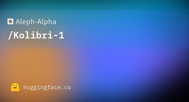 Kolibri 1 — Aleph-Alpha