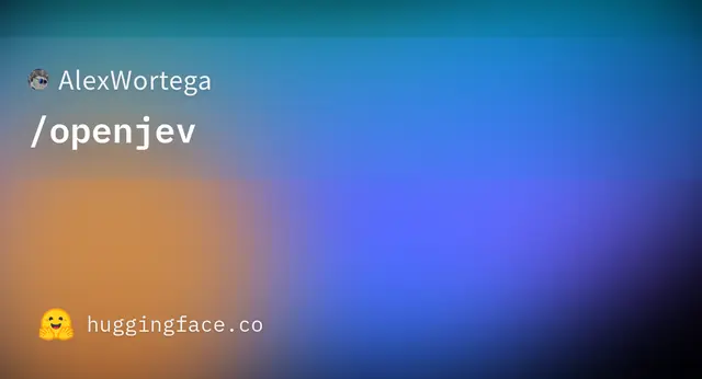 openjev — AlexWortega